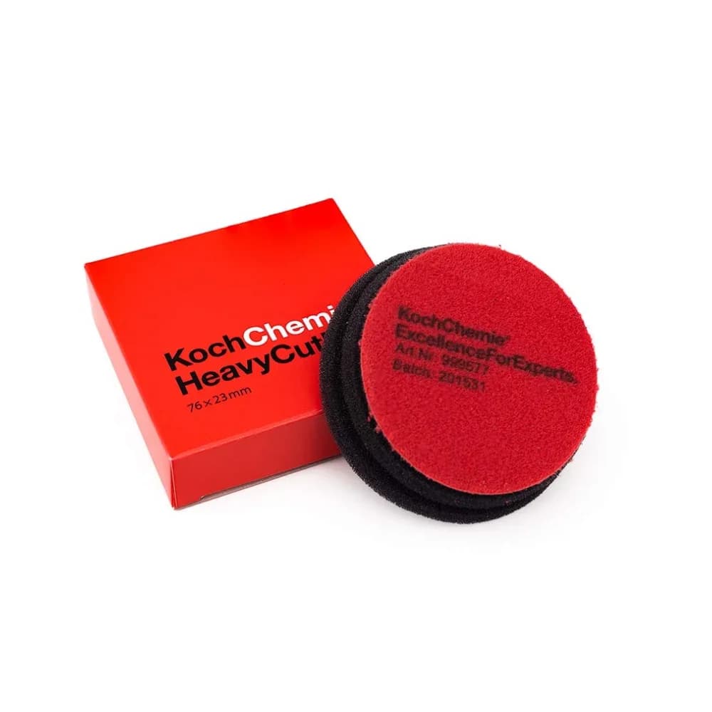 KOCH CHEMIE HC HEAVY CUT PAD KALIN ÇİZİK GİDERİCİ PASTA SÜNGERİ (76x23 mm)