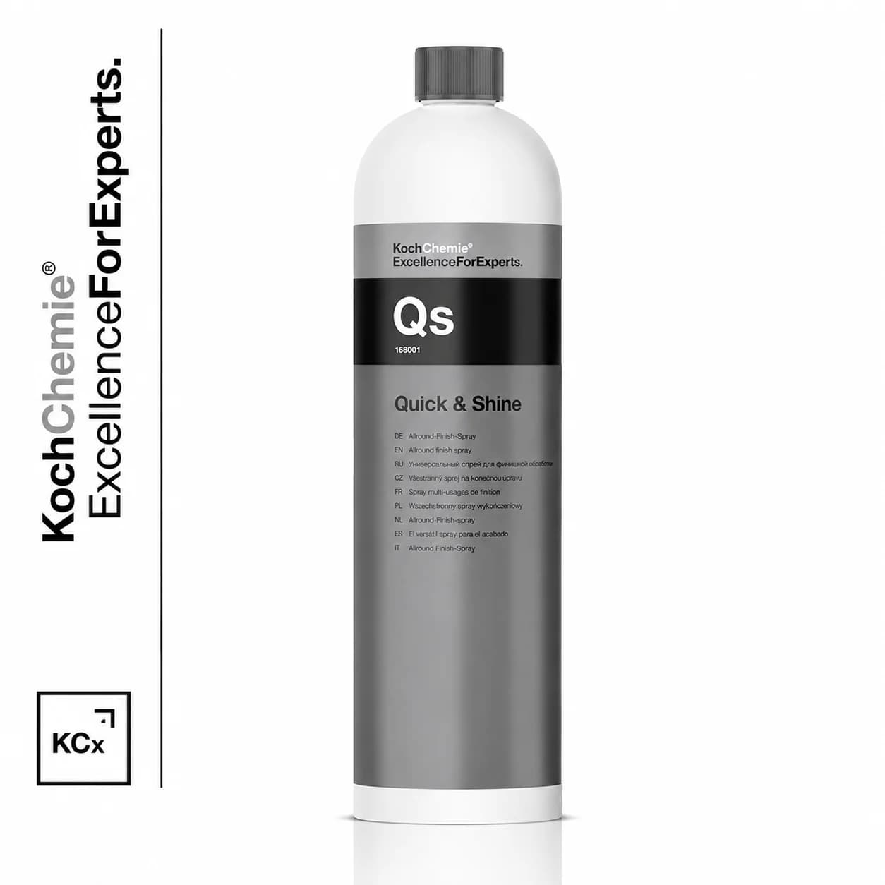 Koch Chemie QS Oucik & Shine 1 lt Profesyonel Çok Amaçlı Hızlı Yüzey Parlatıcı ve Temizleyici