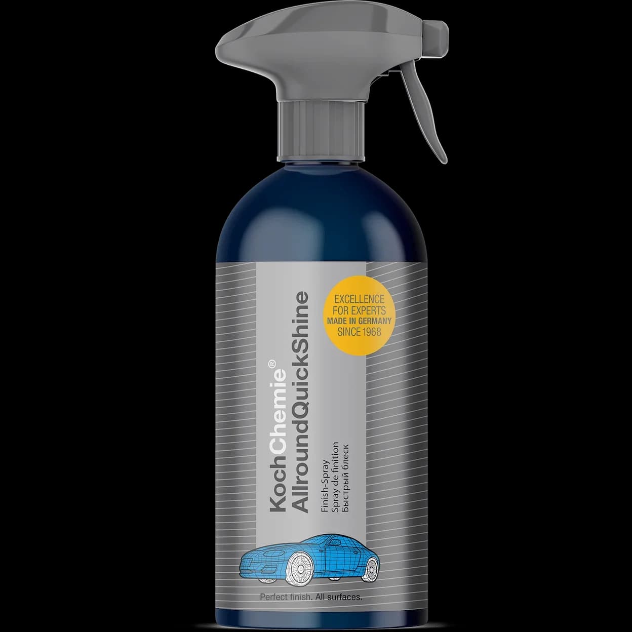 Koch Chemie Allround Quick Shine 500 ml Çok Amaçlı Profesyonel Hızlı Yüzey Parlatıcı ve Bakım Ürünü