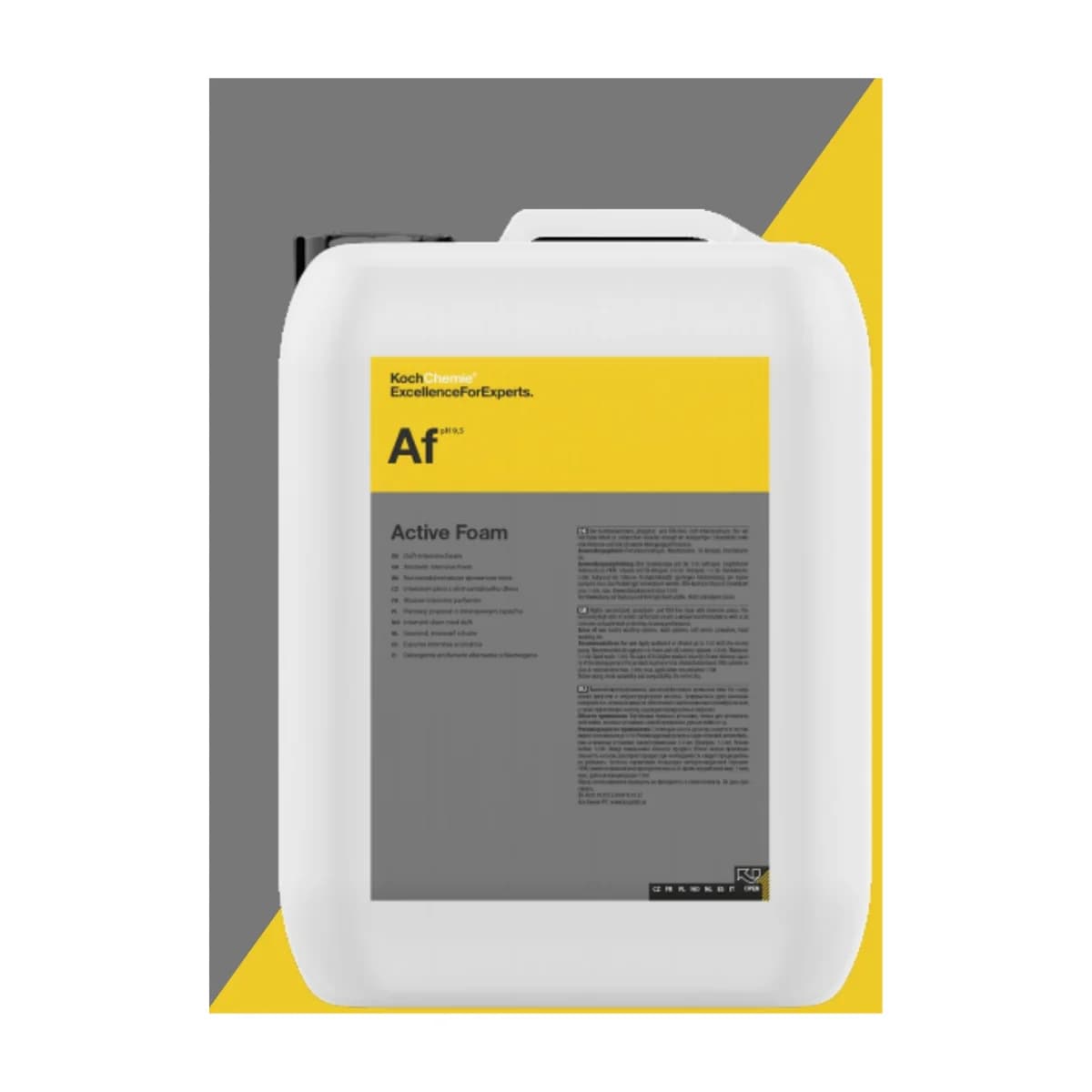 Koch Chemie AF Active Foam 10 kg Yüksek Performanslı Profesyonel Kar Şampuanı ve Temizleme Köpüğü