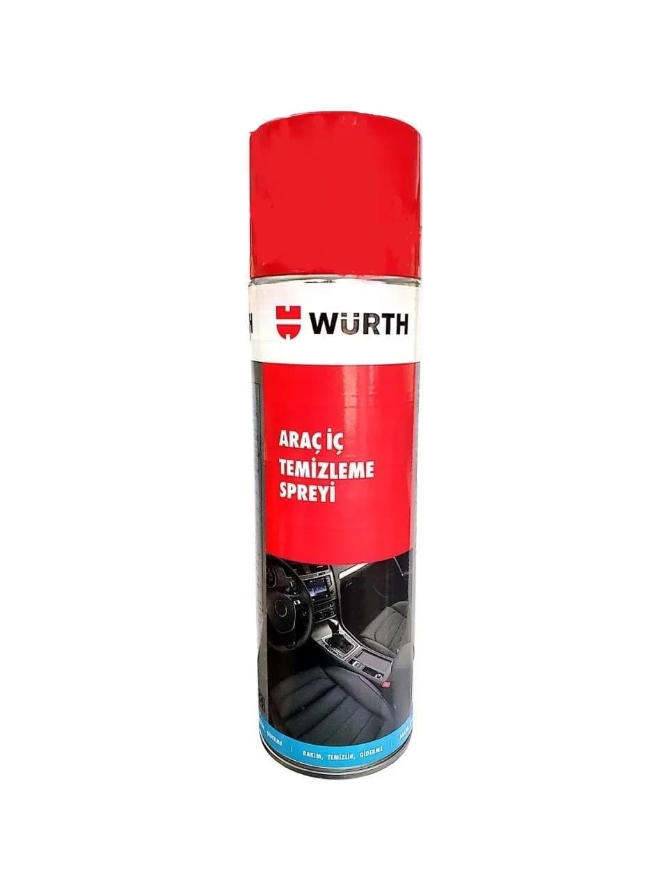 Würth 500 ml Araç İçi Temizleme Köpüğü Sprey Şeffaf Özelliklerle Profesyonel Sonuçlar İçin